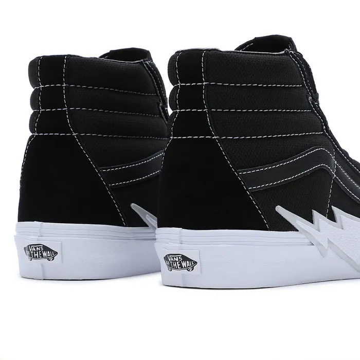 Vans HiTop Shoes Women Sk8Hi Bolt Shoes Black