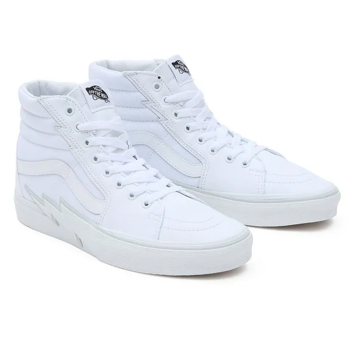 Vans HiTop Shoes Women Sk8Hi Bolt Shoes White