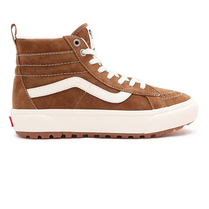 Vans HiTop Shoes Women Sk8Hi MTE1 Shoes Brown