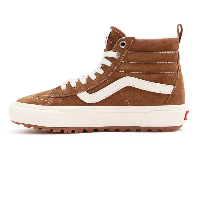Vans HiTop Shoes Women Sk8Hi MTE1 Shoes Brown