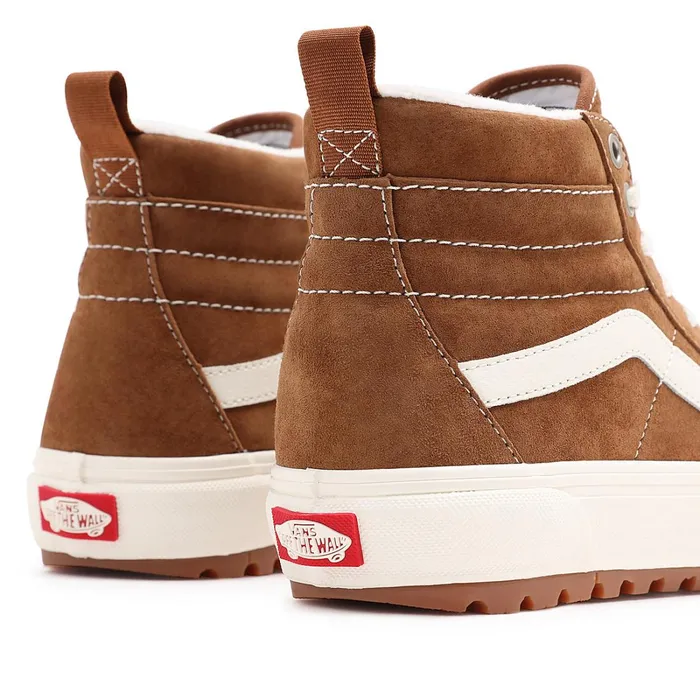 Vans HiTop Shoes Women Sk8Hi MTE1 Shoes Brown