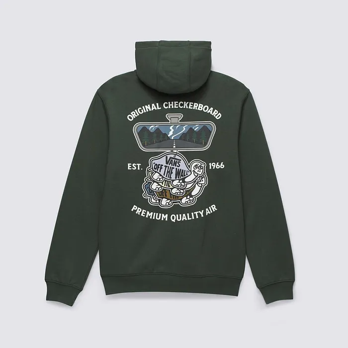 Vans Hoodies and Sweatshirts Men Rearview Full Zip Hoodie Green