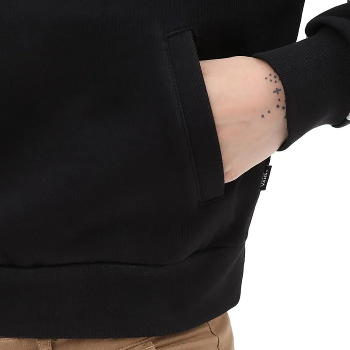 Vans Hoodies and Sweatshirts Women Boom Boom Check Pullover Hoodie Black