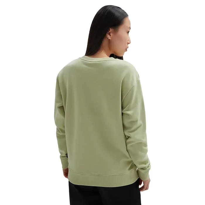 Vans Hoodies and Sweatshirts Women Flying V Boyfriend Fit Crew Sweatshirt Green