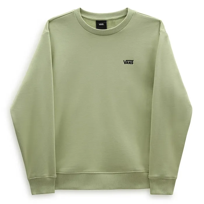 Vans Hoodies and Sweatshirts Women Flying V Boyfriend Fit Crew Sweatshirt Green