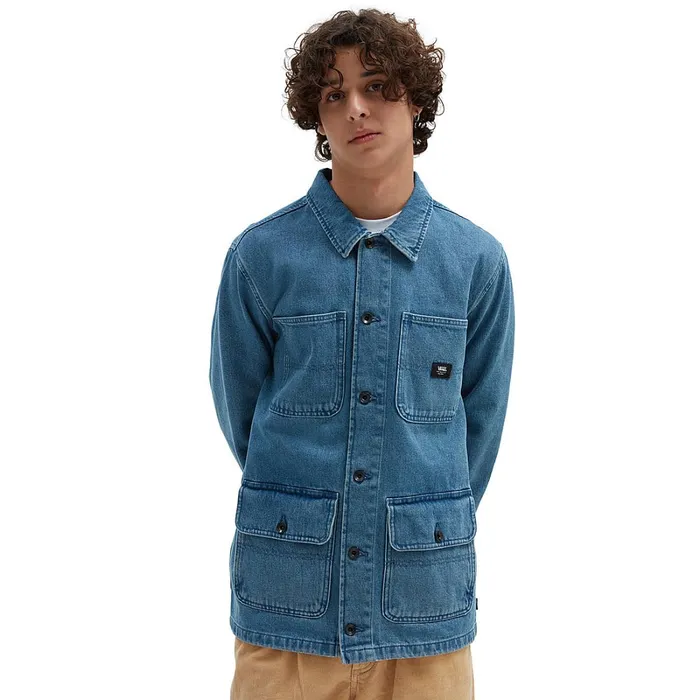 Vans Jackets and Coats Men Drill Denim Jacket Blue