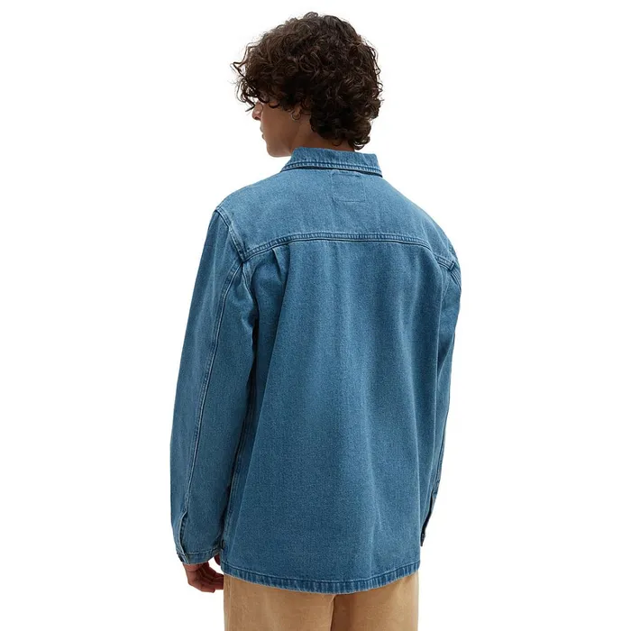 Vans Jackets and Coats Men Drill Denim Jacket Blue