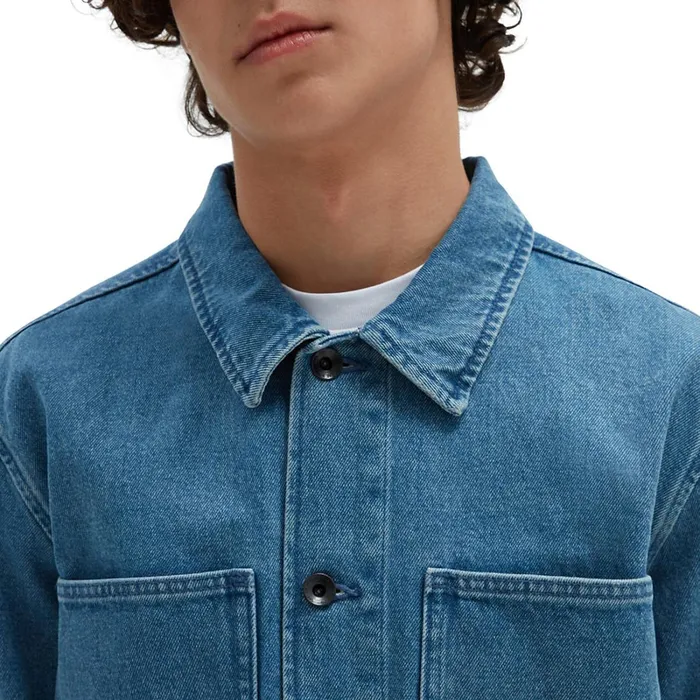 Vans Jackets and Coats Men Drill Denim Jacket Blue