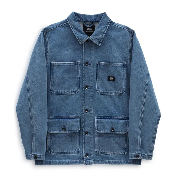 Vans Jackets and Coats Men Drill Denim Jacket Blue