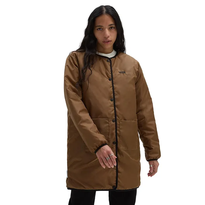Vans Jackets and Coats Women Forces OS Short Reversible Liner Jacket Black