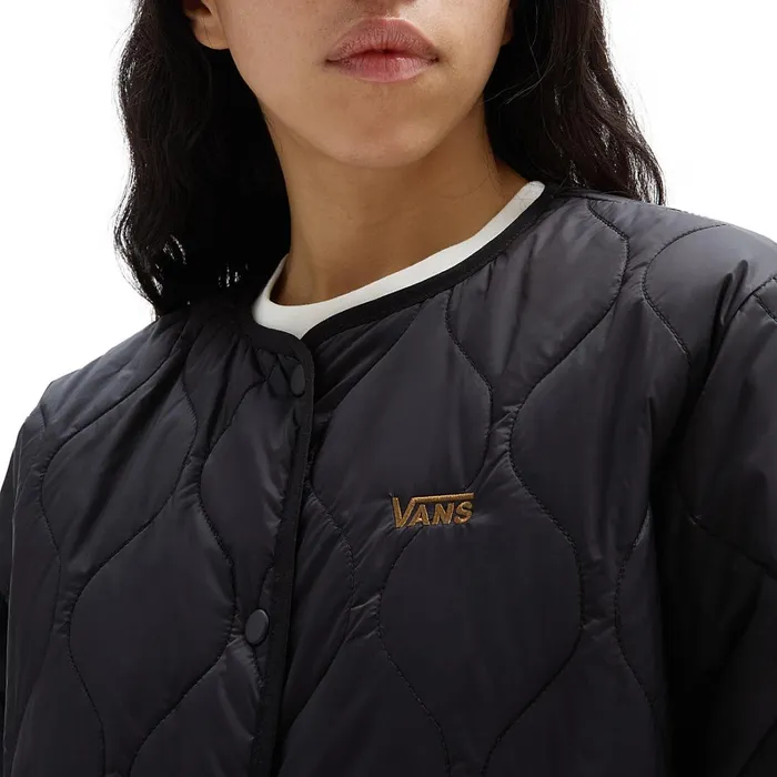 Vans Jackets and Coats Women Forces OS Short Reversible Liner Jacket Black