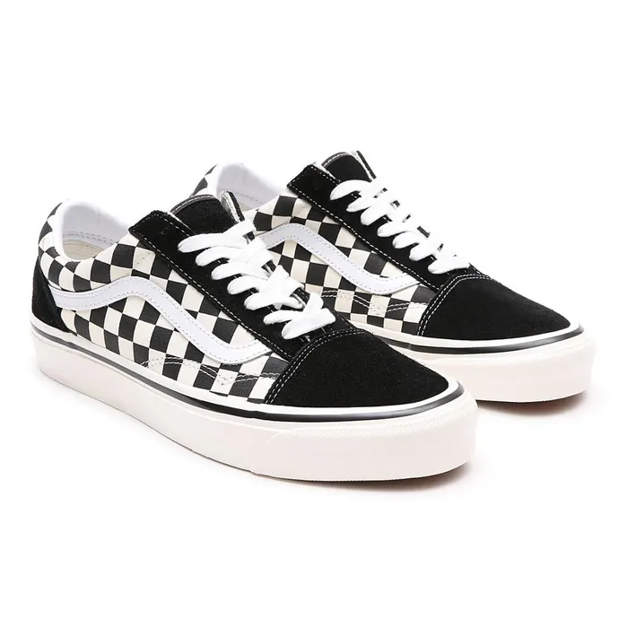 Vans Lowtop Shoes Men Anaheim Factory Old Skool 36 DX Shoes Black White