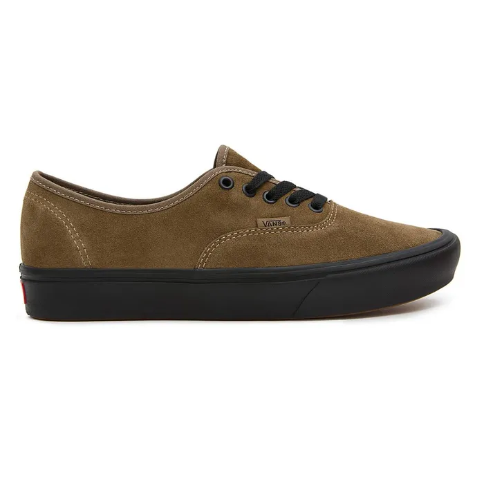 Vans Lowtop Shoes Men Authentic ComfyCush Suede Shoes Brown