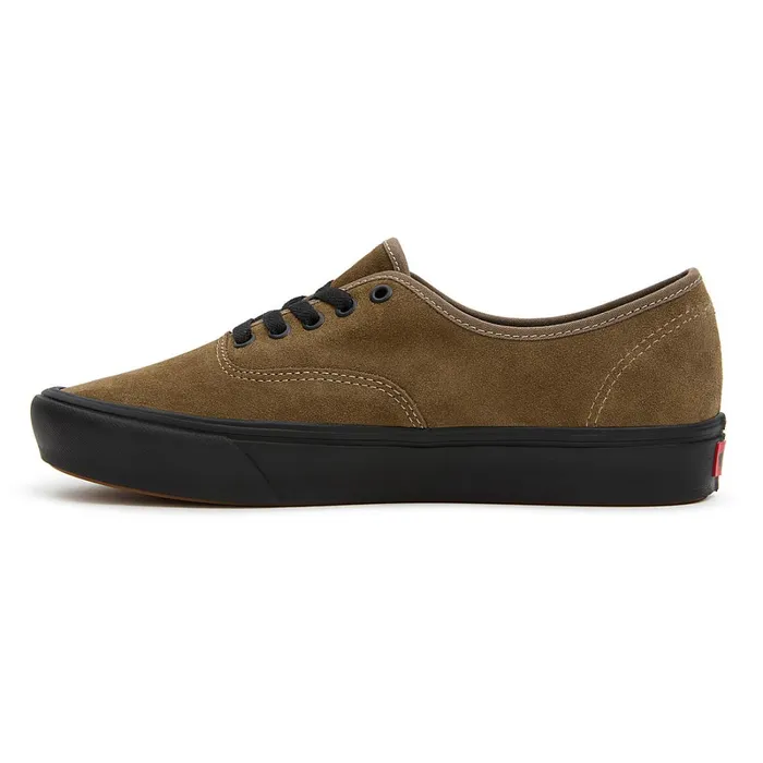 Vans Lowtop Shoes Men Authentic ComfyCush Suede Shoes Brown