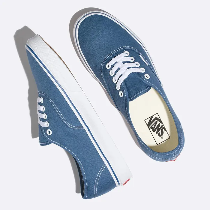 Vans Lowtop Shoes Men Authentic Shoes Blue