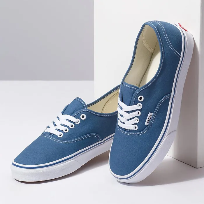 Vans Lowtop Shoes Men Authentic Shoes Blue