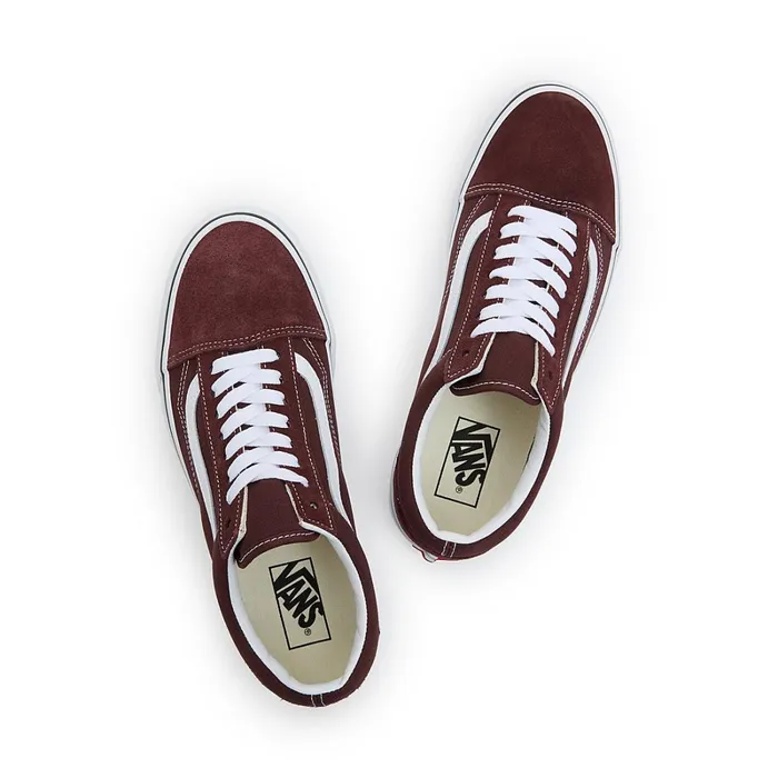 Vans Lowtop Shoes Men Color Theory Old Skool Shoes Brown