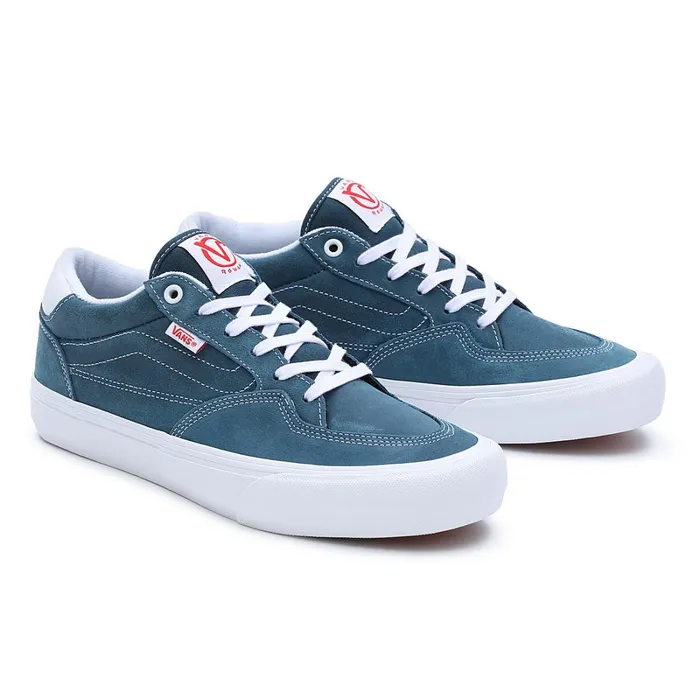 Vans Lowtop Shoes Men Leather Ave Shoes Blue