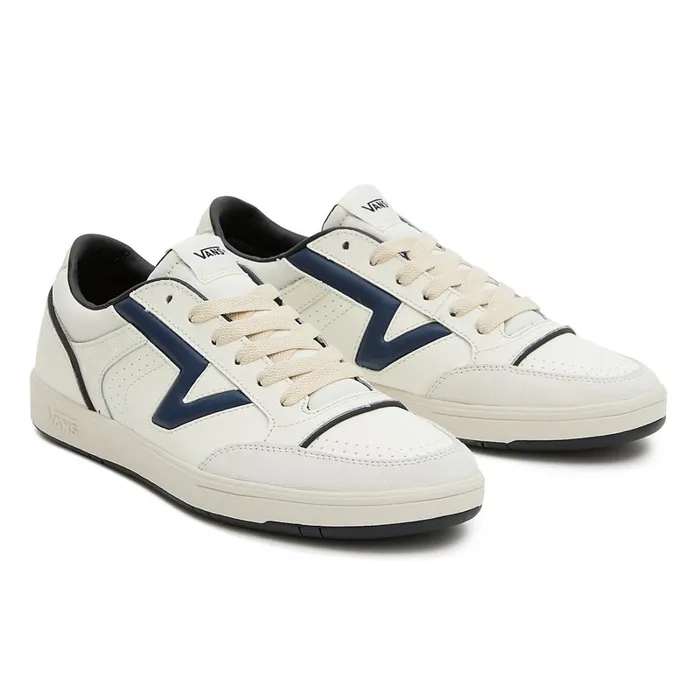 Vans Lowtop Shoes Men Lowland ComfyCush JMP Vintage Leather Shoes White