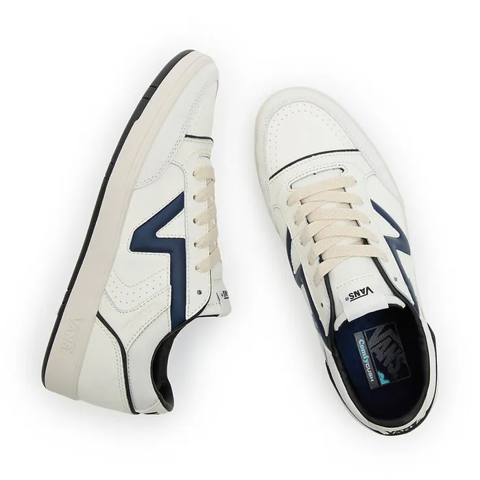 Vans Lowtop Shoes Men Lowland ComfyCush JMP Vintage Leather Shoes White