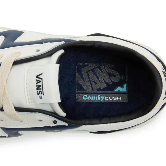 Vans Lowtop Shoes Men Lowland ComfyCush JMP Vintage Leather Shoes White