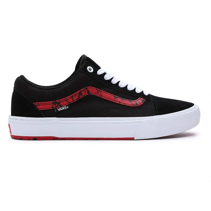 Vans Lowtop Shoes Men Marble BMX Old Skool Shoes Black
