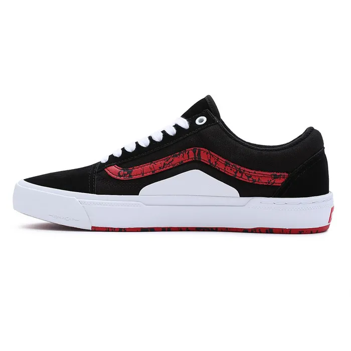 Vans Lowtop Shoes Men Marble BMX Old Skool Shoes Black