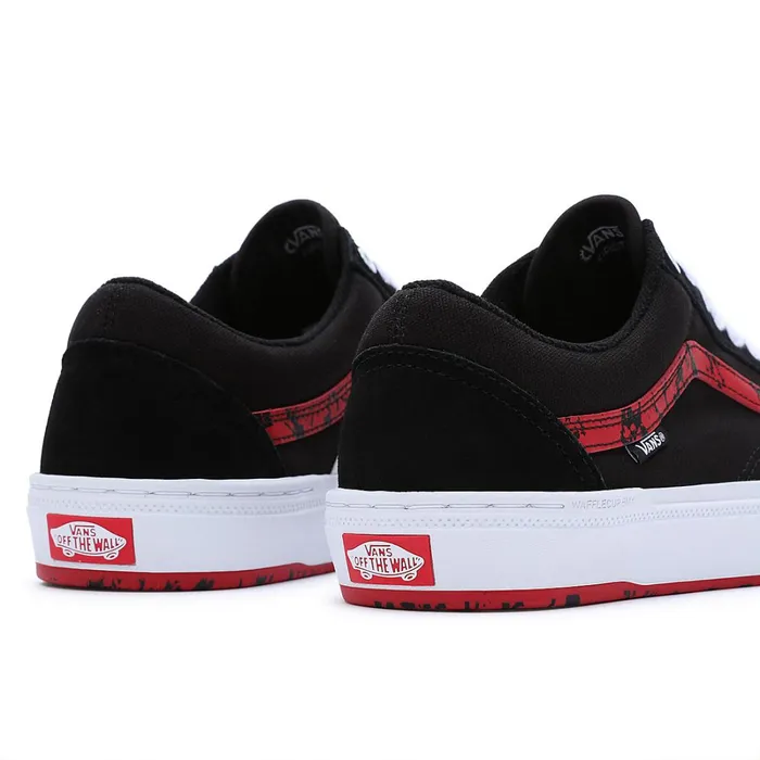 Vans Lowtop Shoes Men Marble BMX Old Skool Shoes Black