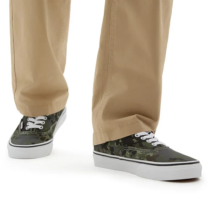 Vans Lowtop Shoes Women Rain Camo Authentic Shoes Green Grey