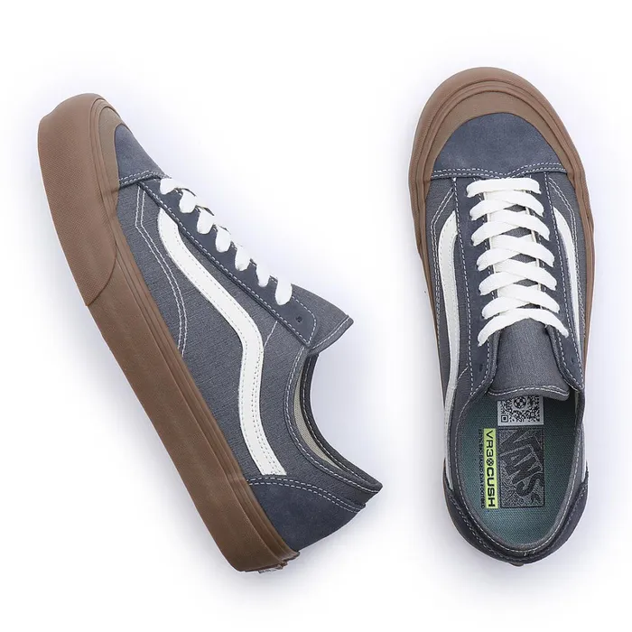 Vans Lowtop Shoes Women Salt Wash Style 136 Decon VR3 Shoes Grey
