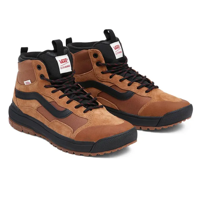 Vans MTE Shoes Men UltraRange Exo Hi MTE1 Shoes Brown Orange