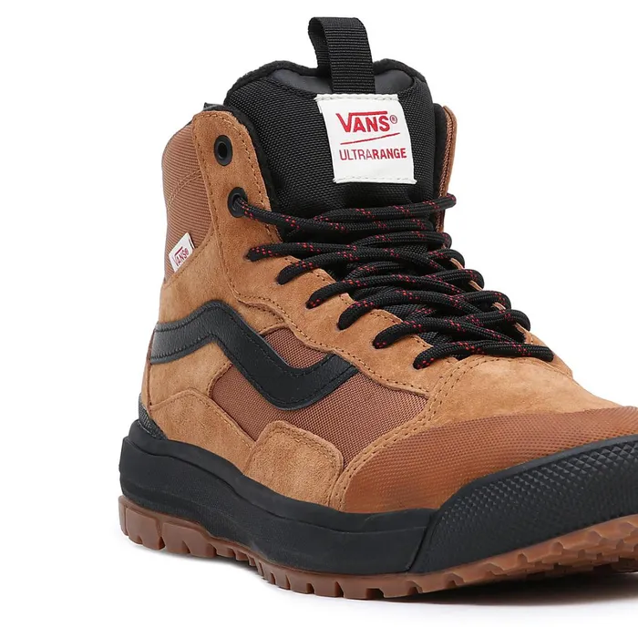 Vans MTE Shoes Men UltraRange Exo Hi MTE1 Shoes Brown Orange