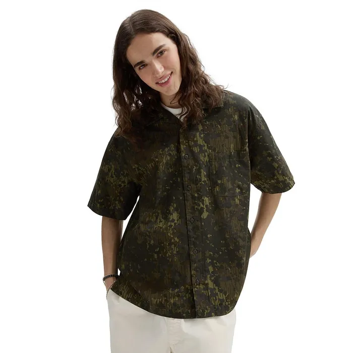 Vans Shirts Men Bishop Woven Shirt Green