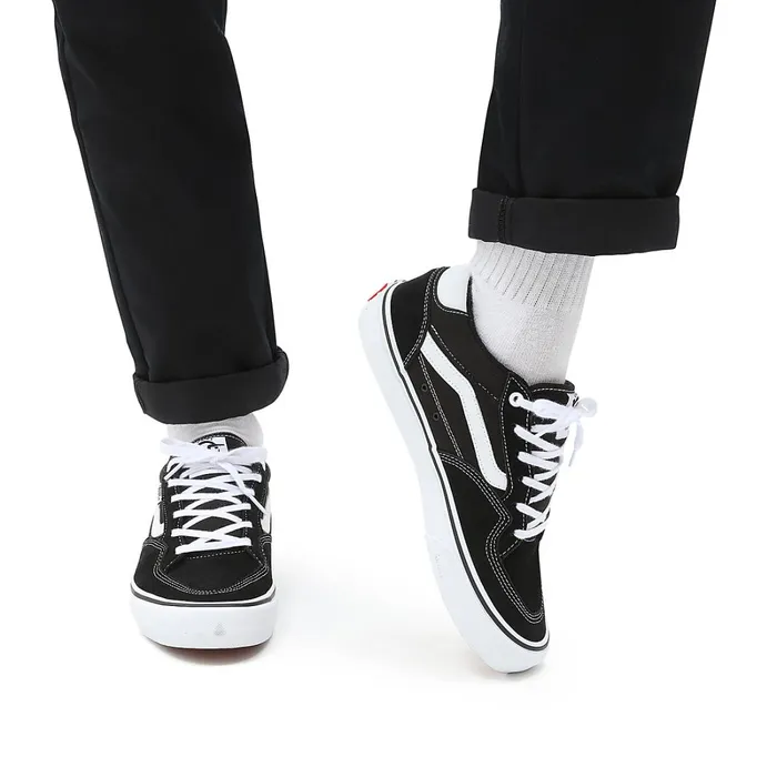 Vans Skate Shoes Men Rowan Shoes Black