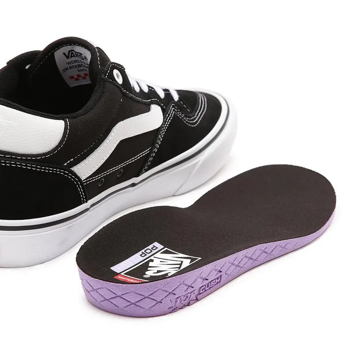 Vans Skate Shoes Men Rowan Shoes Black