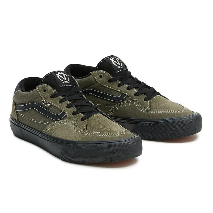 Vans Skate Shoes Men Rowan Shoes Green