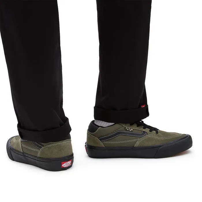 Vans Skate Shoes Men Rowan Shoes Green