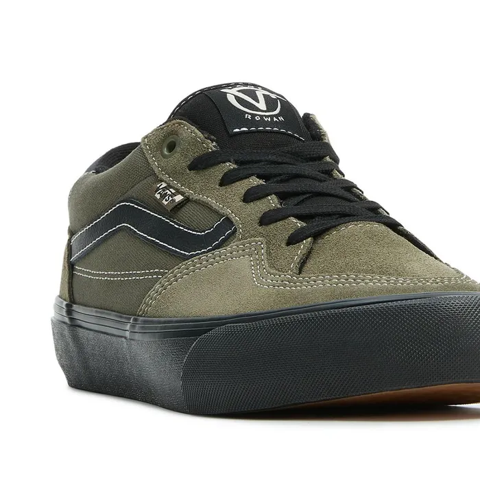 Vans Skate Shoes Men Rowan Shoes Green