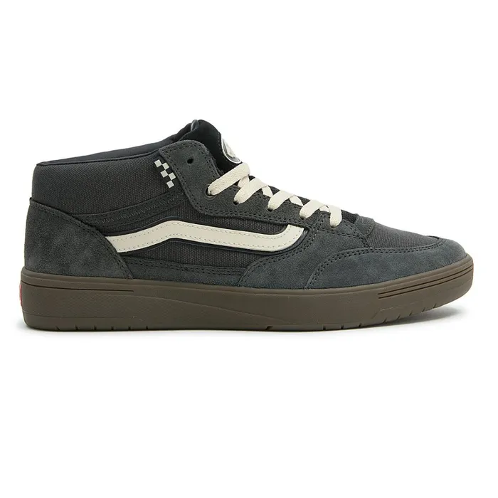 Vans Skate Shoes Men Zahba Mid Shoes Black