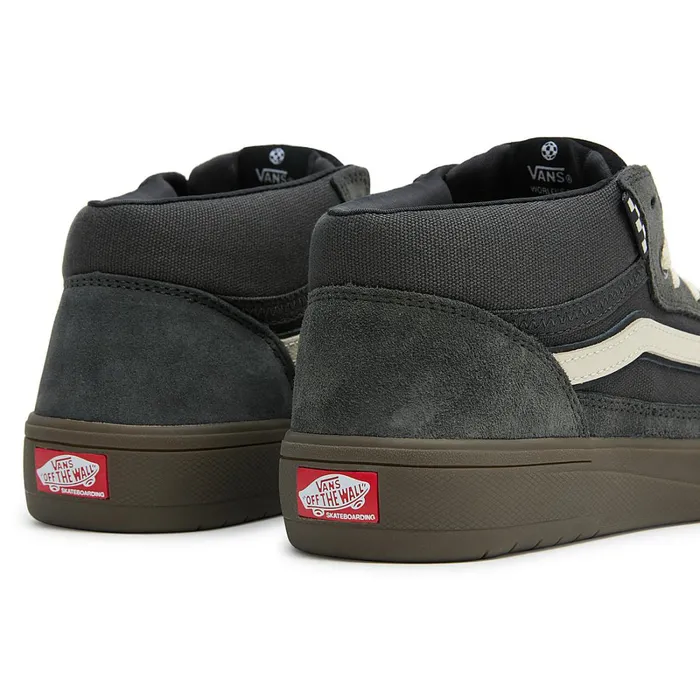 Vans Skate Shoes Men Zahba Mid Shoes Black
