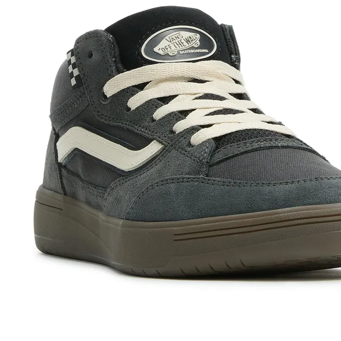Vans Skate Shoes Men Zahba Mid Shoes Black