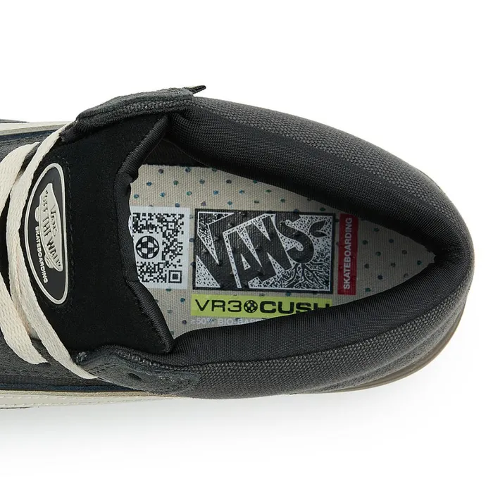 Vans Skate Shoes Men Zahba Mid Shoes Black