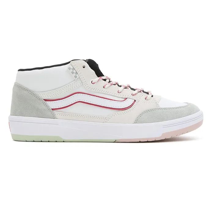 Vans Skate Shoes Men Zahba Mid Shoes Grey