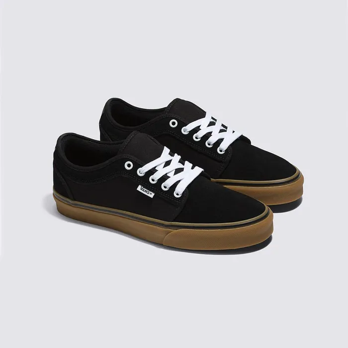 Vans Skate Shoes Women Skate Chukka Low Shoes Black