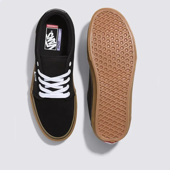 Vans Skate Shoes Women Skate Chukka Low Shoes Black