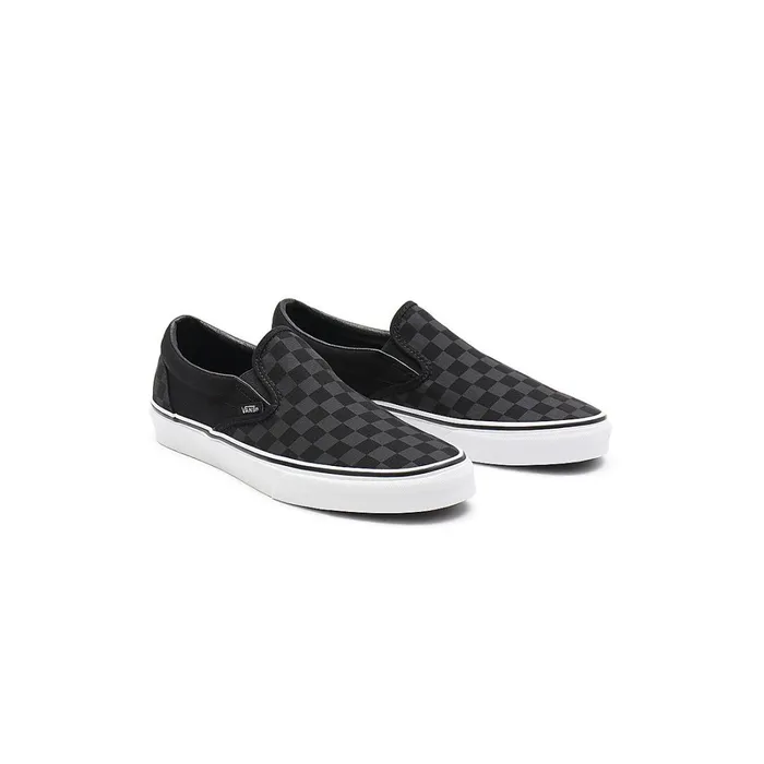 Vans Slipon Shoes Women Checkerboard Classic SlipOn Shoes Black