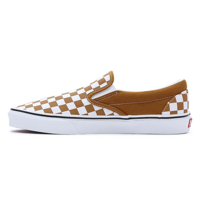 Vans Slipon Shoes Women Color Theory Classic SlipOn Shoes Brown