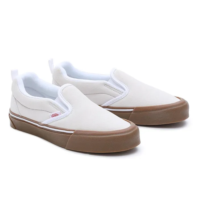 Vans Slipon Shoes Women Knu Slip Shoes White