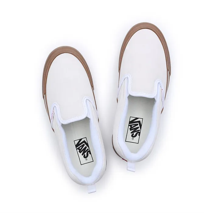 Vans Slipon Shoes Women Knu Slip Shoes White