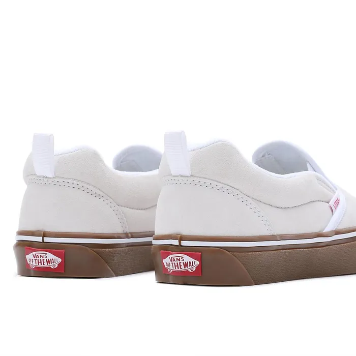 Vans Slipon Shoes Women Knu Slip Shoes White